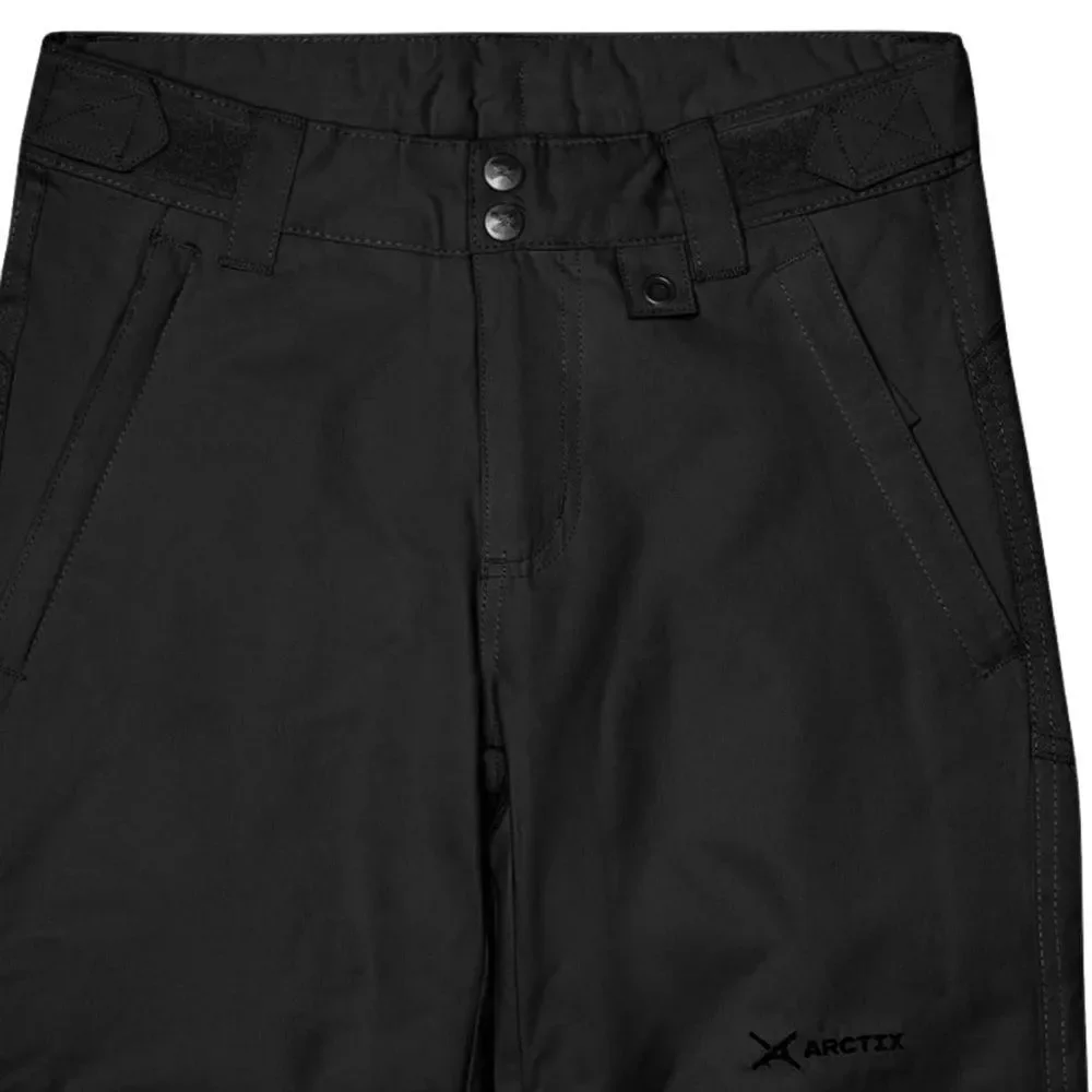 Arctix Kids Reinforced Black Snow Pants. Size L (14/16) - Picture 3 of 6